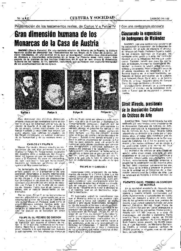 ABC MADRID 29-01-1983 página 56