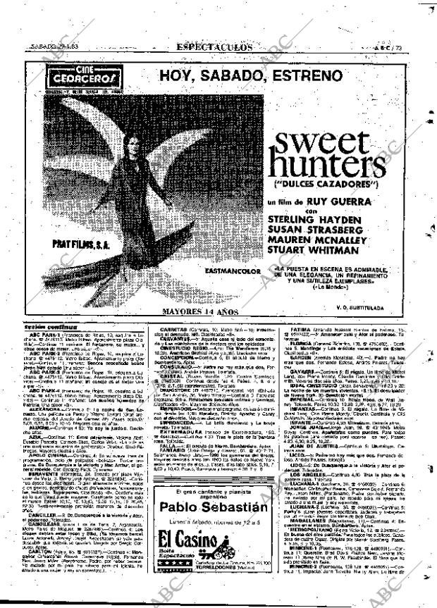 ABC MADRID 29-01-1983 página 73