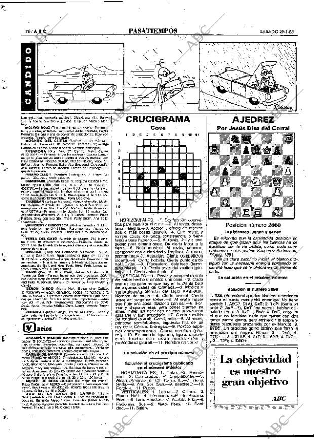 ABC MADRID 29-01-1983 página 76