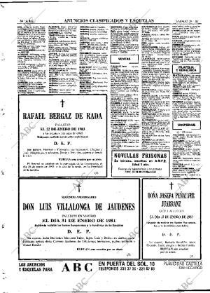 ABC MADRID 29-01-1983 página 84