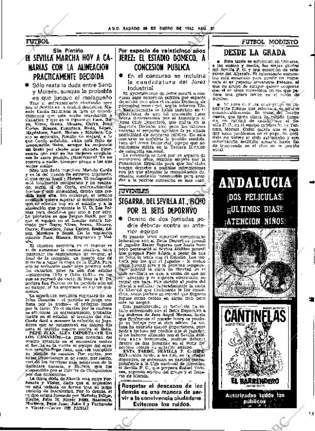 ABC SEVILLA 29-01-1983 página 41