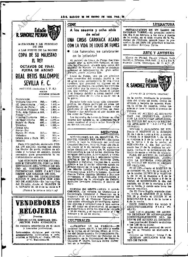 ABC SEVILLA 29-01-1983 página 46