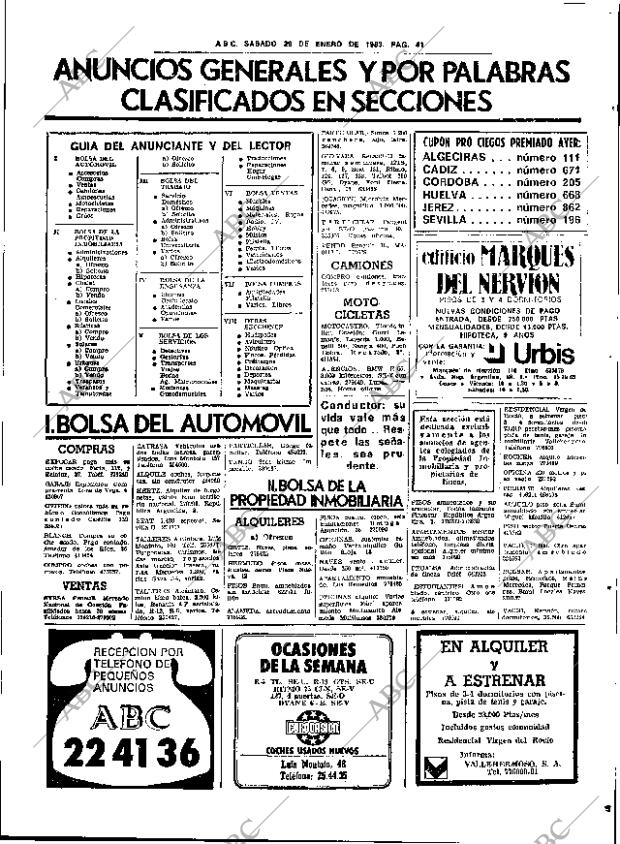 ABC SEVILLA 29-01-1983 página 51