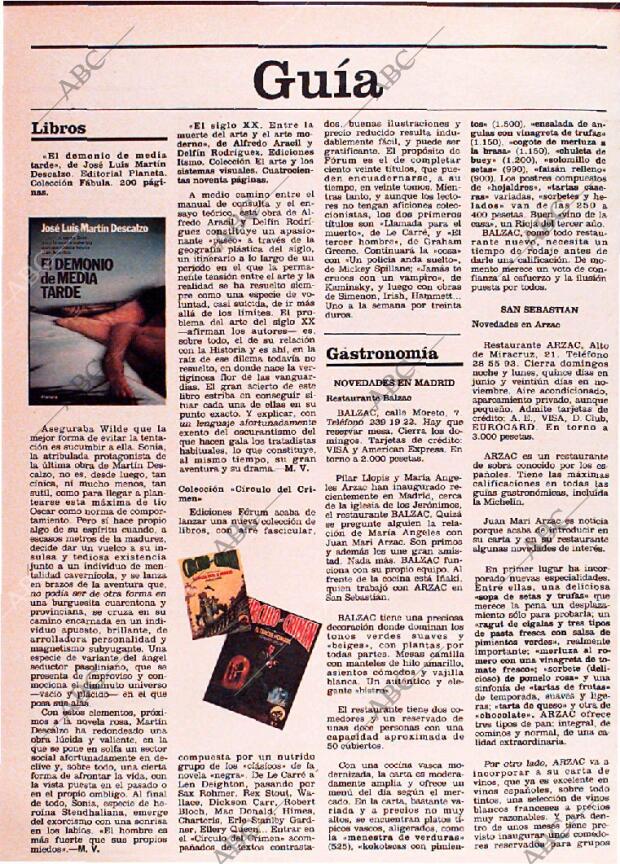 ABC MADRID 30-01-1983 página 118