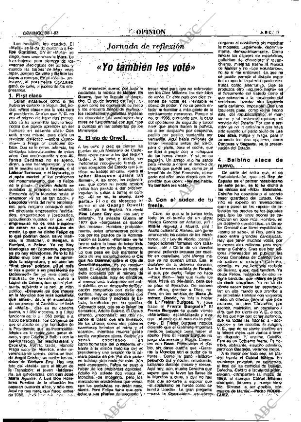ABC MADRID 30-01-1983 página 17