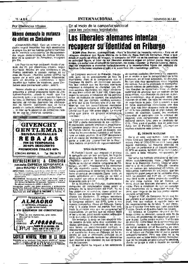 ABC MADRID 30-01-1983 página 18
