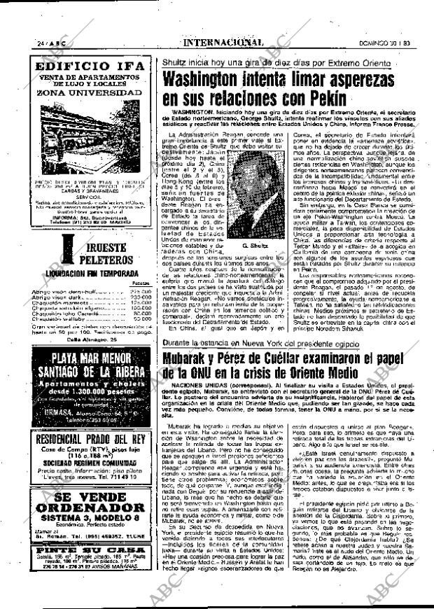 ABC MADRID 30-01-1983 página 24