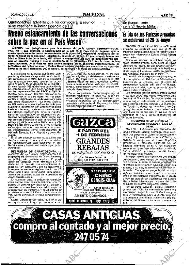 ABC MADRID 30-01-1983 página 33
