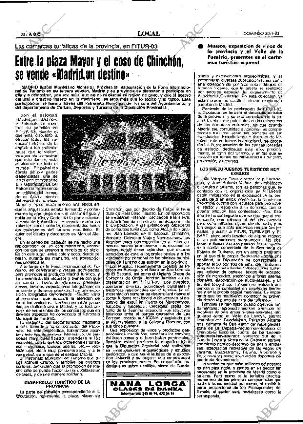 ABC MADRID 30-01-1983 página 38