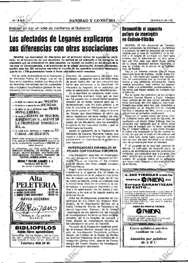 ABC MADRID 30-01-1983 página 40