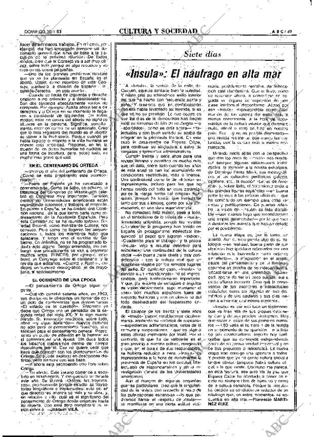 ABC MADRID 30-01-1983 página 49