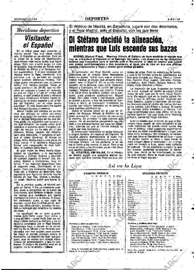 ABC MADRID 30-01-1983 página 69