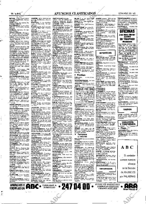 ABC MADRID 30-01-1983 página 90
