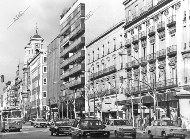 tráfico en la calle Serrano