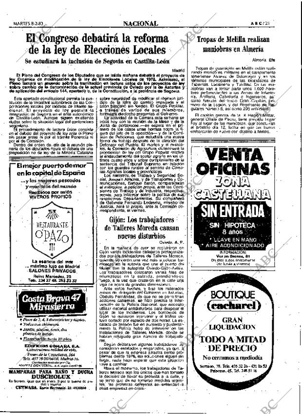 ABC MADRID 08-02-1983 página 21