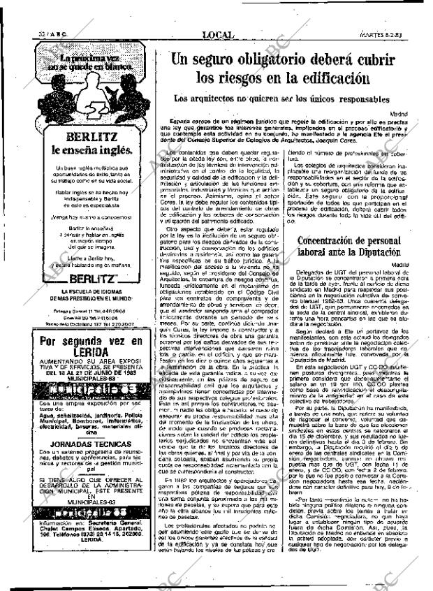 ABC MADRID 08-02-1983 página 32