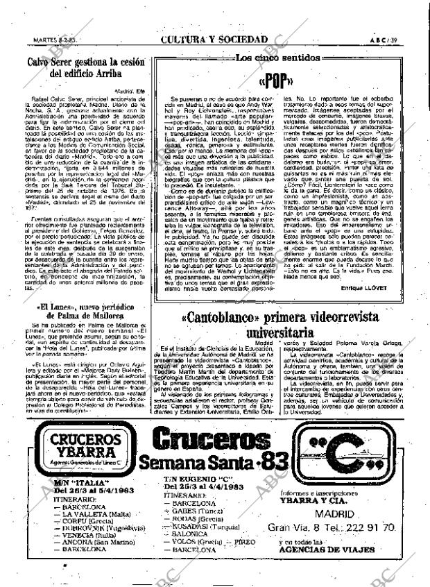 ABC MADRID 08-02-1983 página 39