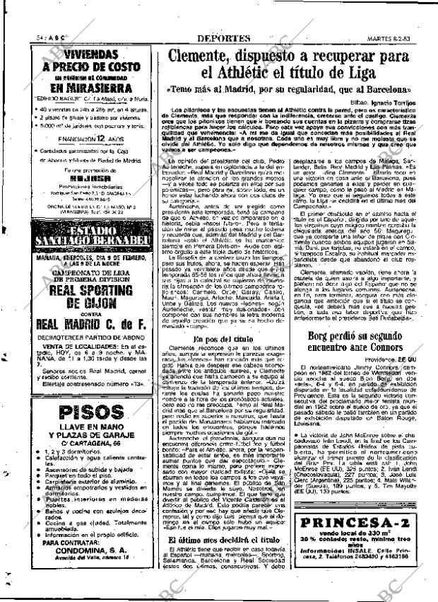 ABC MADRID 08-02-1983 página 54