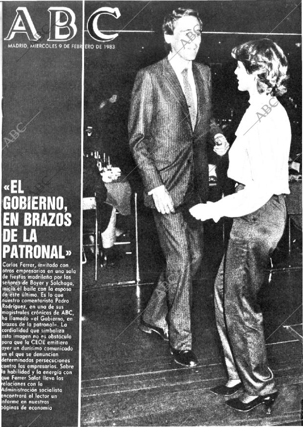 ABC MADRID 09-02-1983 página 1