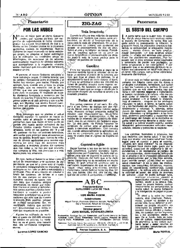 ABC MADRID 09-02-1983 página 14