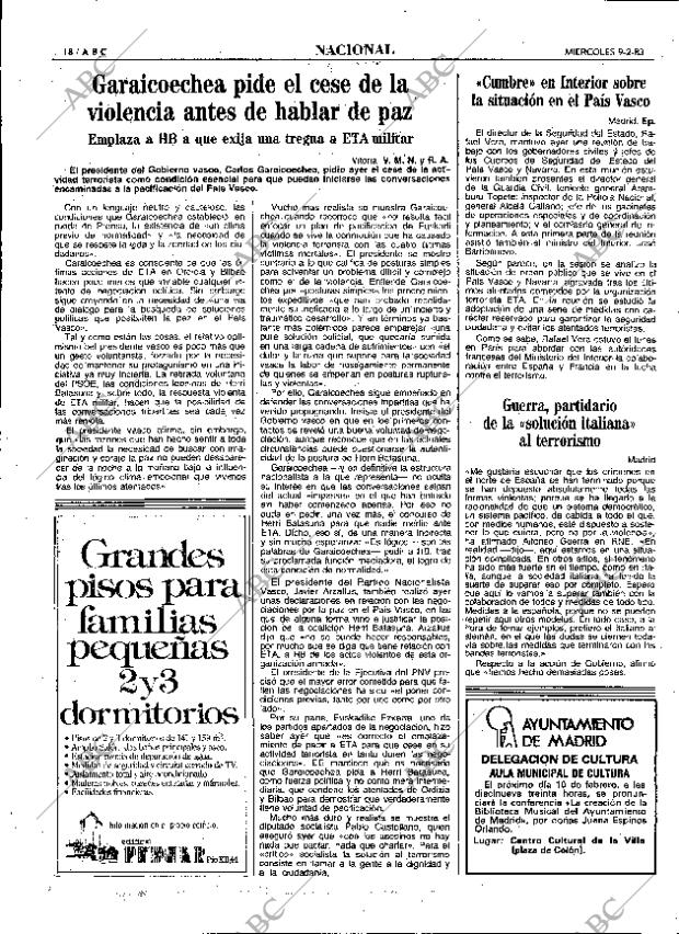 ABC MADRID 09-02-1983 página 18