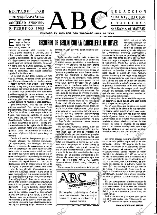 ABC MADRID 09-02-1983 página 3