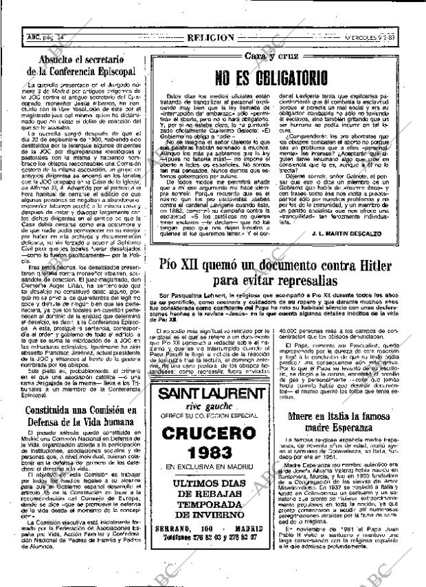 ABC MADRID 09-02-1983 página 34