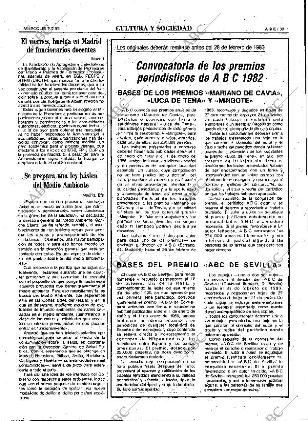 ABC MADRID 09-02-1983 página 39