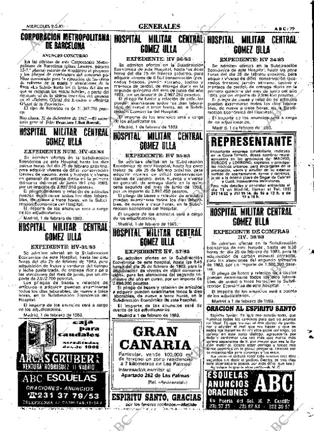 ABC MADRID 09-02-1983 página 79