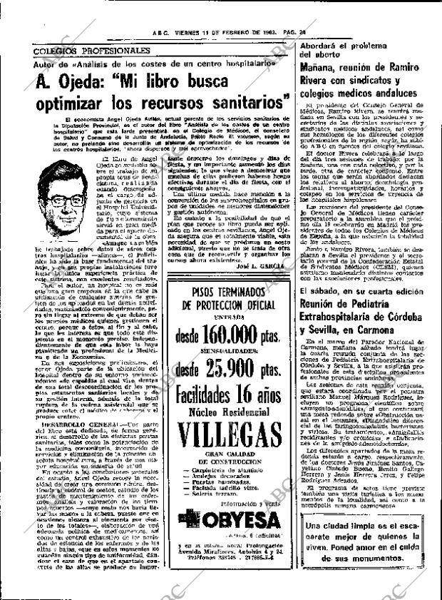ABC SEVILLA 11-02-1983 página 38