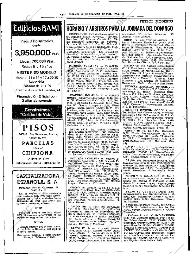 ABC SEVILLA 11-02-1983 página 54