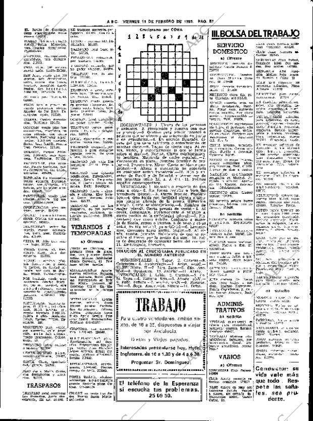 ABC SEVILLA 11-02-1983 página 65