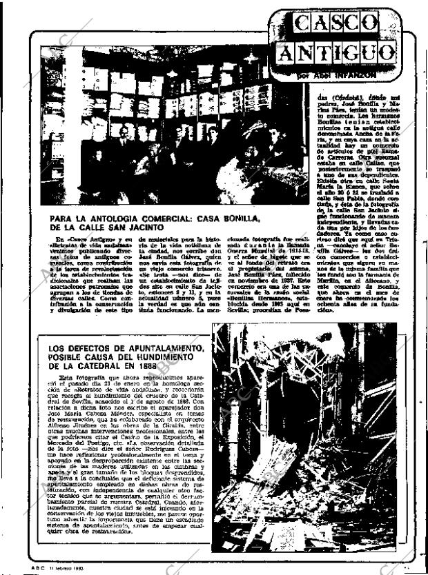 ABC SEVILLA 11-02-1983 página 71