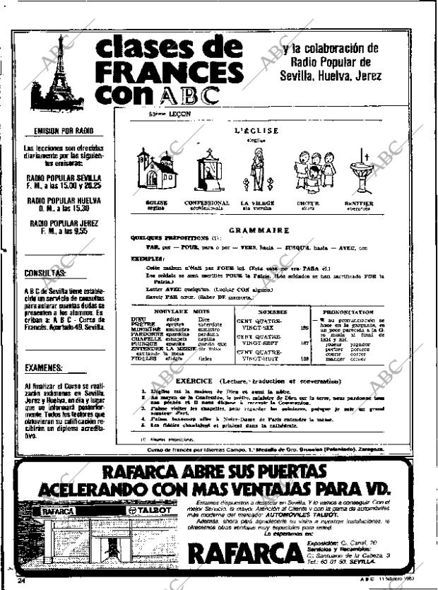 ABC SEVILLA 11-02-1983 página 80