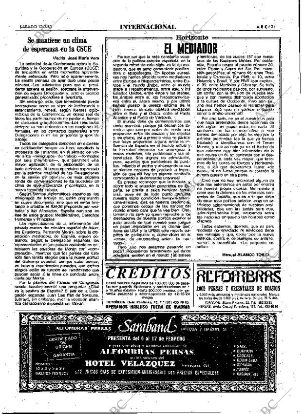 ABC MADRID 12-02-1983 página 21