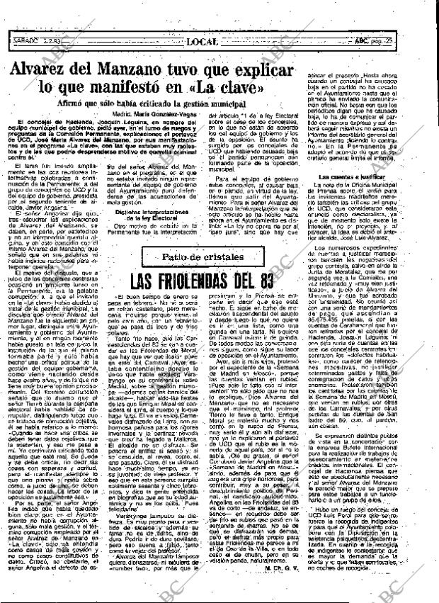 ABC MADRID 12-02-1983 página 25