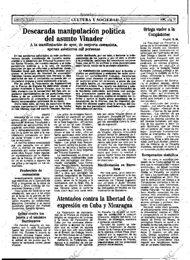 ABC MADRID 12-02-1983 página 31