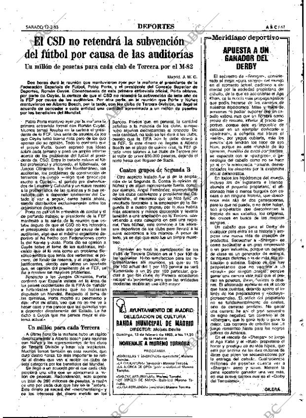 ABC MADRID 12-02-1983 página 61