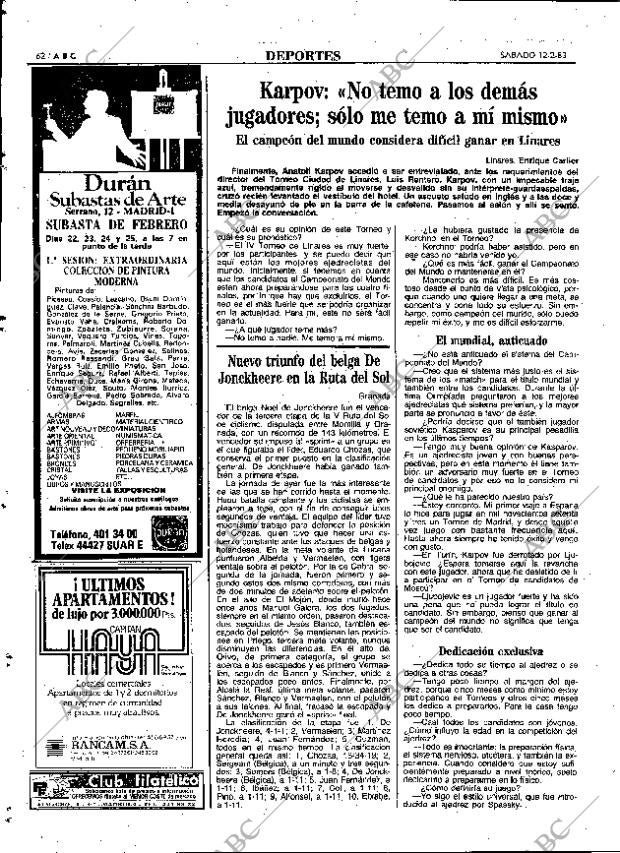 ABC MADRID 12-02-1983 página 62