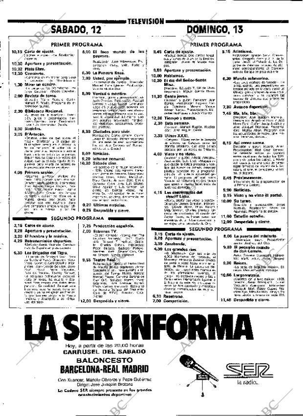 ABC MADRID 12-02-1983 página 86