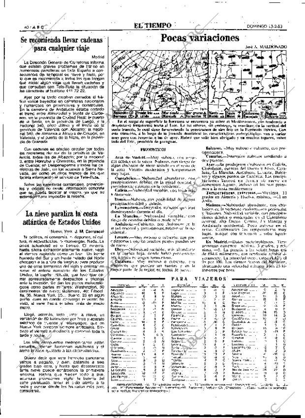 ABC MADRID 13-02-1983 página 40