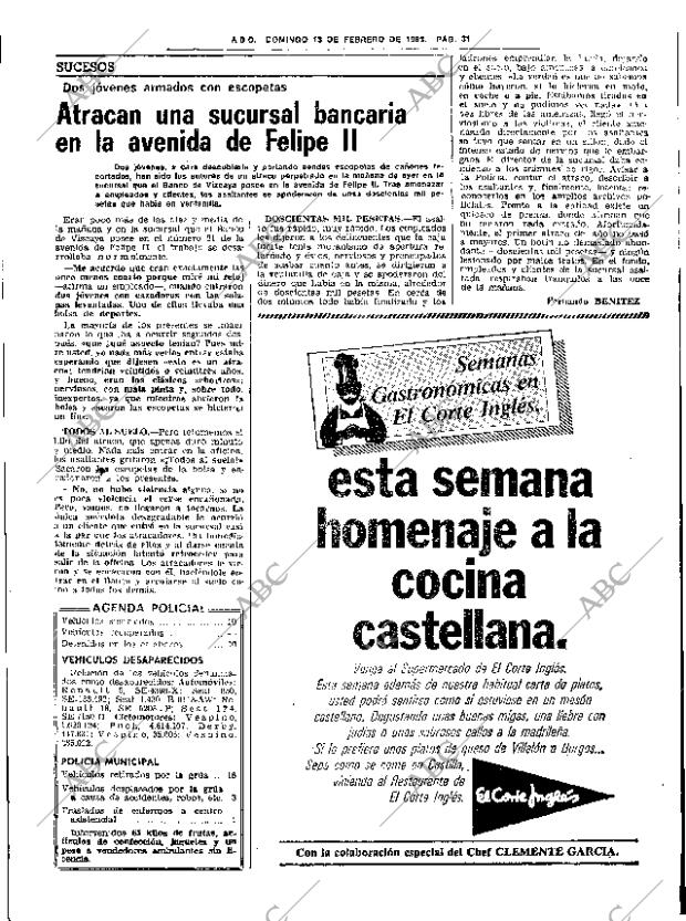 ABC SEVILLA 13-02-1983 página 47