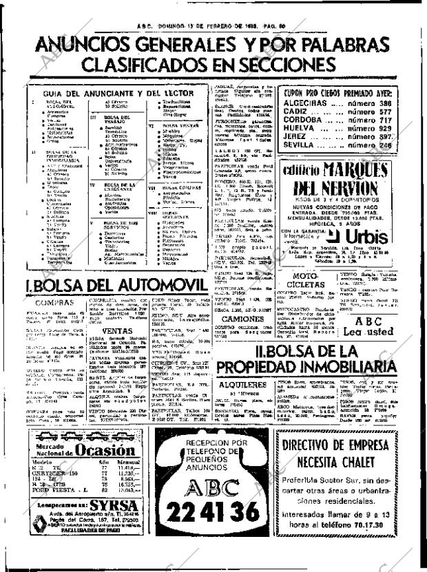 ABC SEVILLA 13-02-1983 página 76