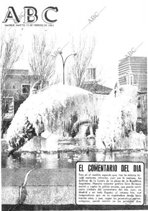 ABC MADRID 15-02-1983 página 1