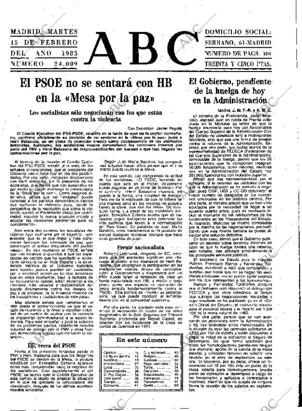 ABC MADRID 15-02-1983 página 13