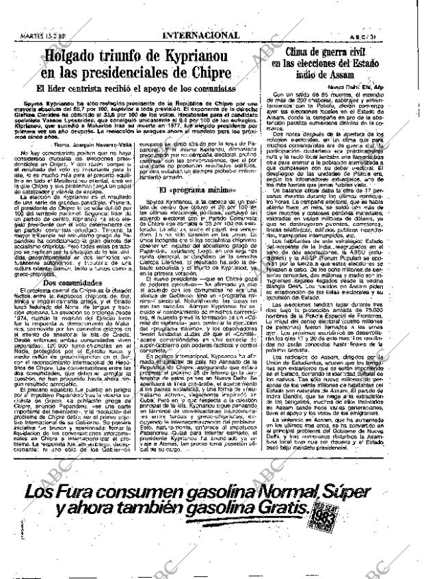 ABC MADRID 15-02-1983 página 31