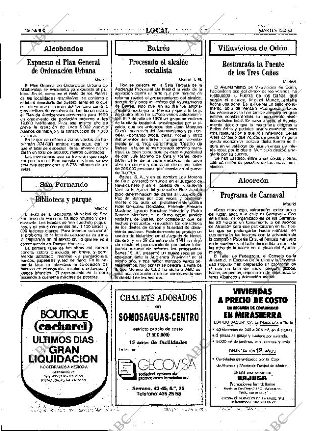 ABC MADRID 15-02-1983 página 36