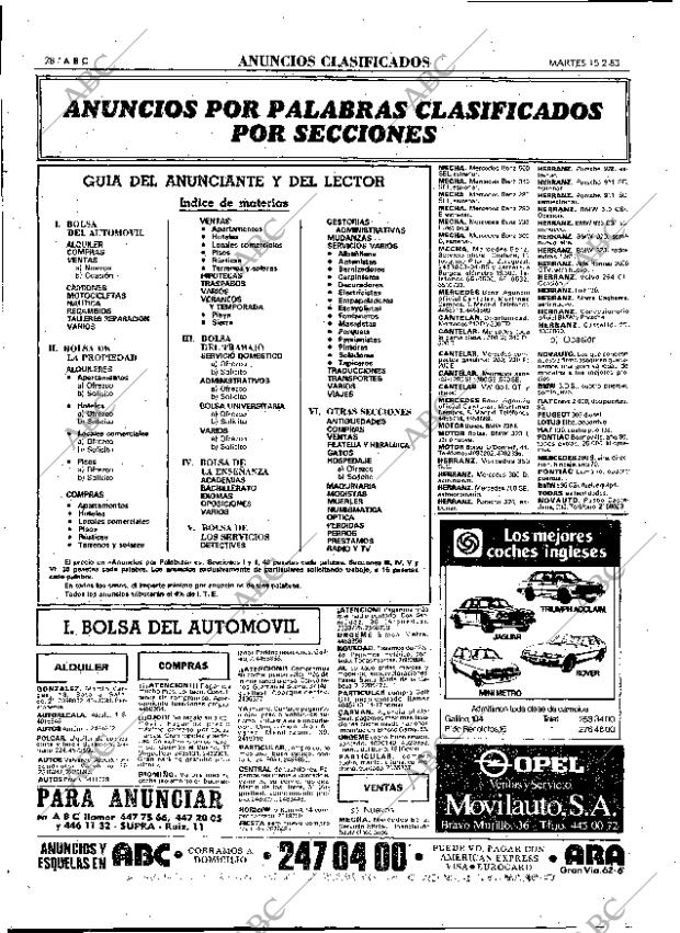 ABC MADRID 15-02-1983 página 78