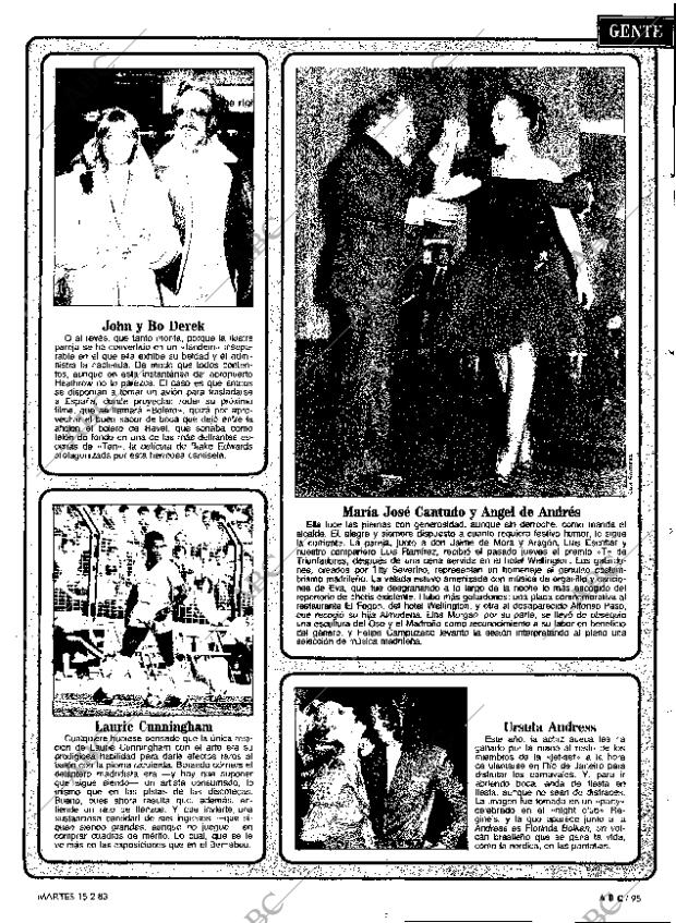 ABC MADRID 15-02-1983 página 95