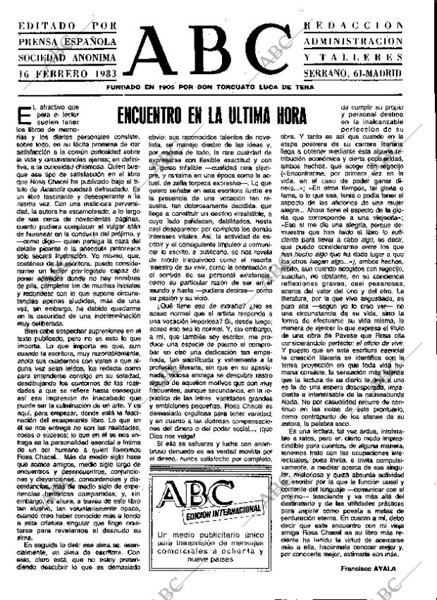 ABC MADRID 16-02-1983 página 3